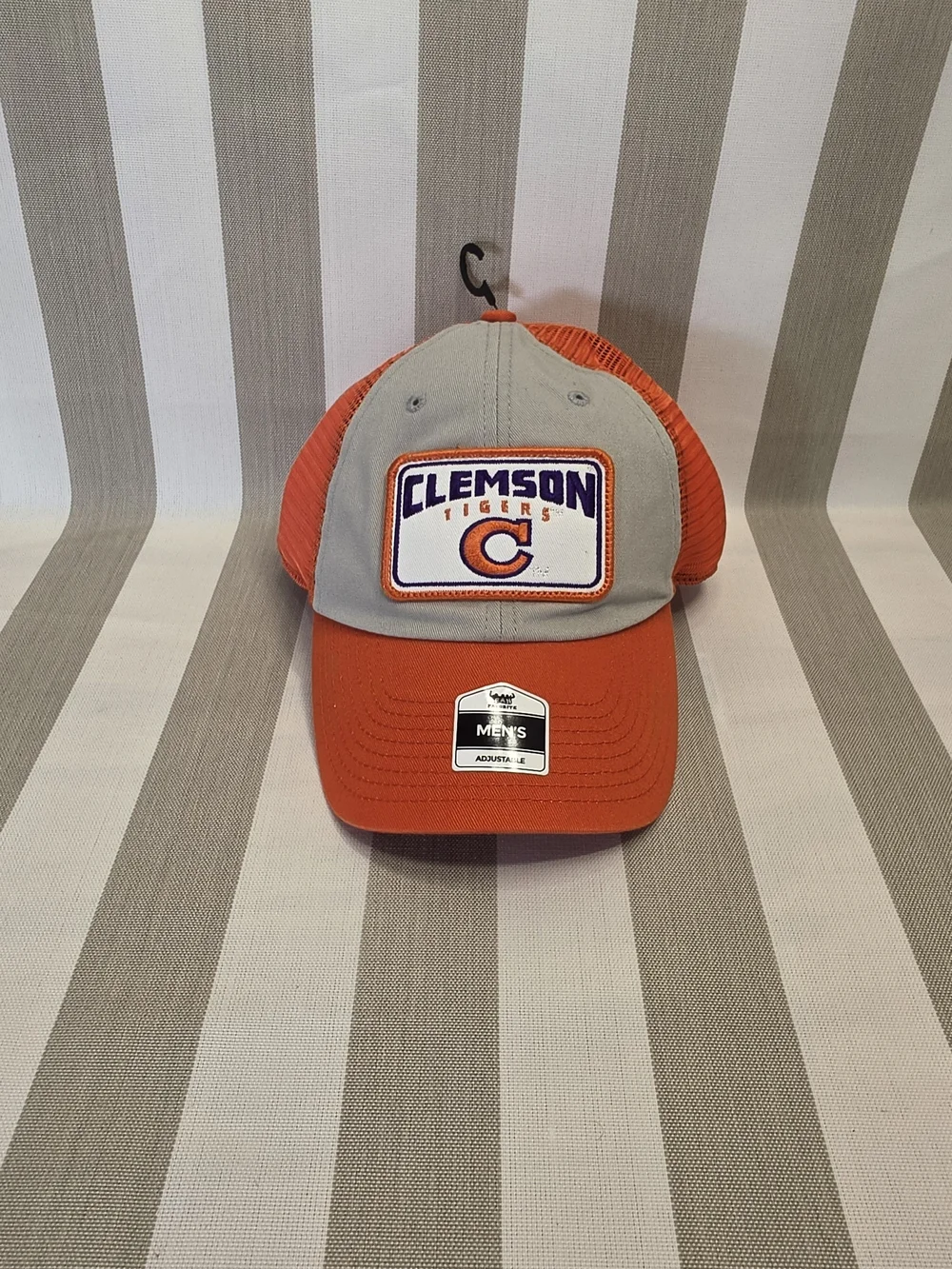 Men's Clemson Tigers Orange & Gray Cap - Adjustable